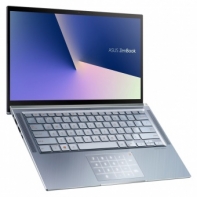 купить Ноутбук Asus Zenbook UM431DA-AM024T 14.0** FHD(1920x1080) GLARE/AMD Ryzen 5 3500U 2.1GHz Quad/8GB/256GB SSD/R Vega 8/noDVD/WiFi/BT5.0/HD Web Camera/microSD/BLKB+USB3.0/2cell/1.25kg/W10/1Y/BLUE в Алматы фото 2