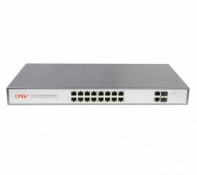 купить Коммутатор 16-портовый POE31016FA <16 портов 10/100Mbps RJ45 NON-POE,   2*1000M TP/SFP Combo> в Алматы фото 1