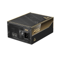 купить Блок питания MSI 1600W, MEG Ai1600T PCIE5, Full Modular, ATX, 80+ TITANIUM, >94%, Fan 135mm, Черный в Алматы фото 2