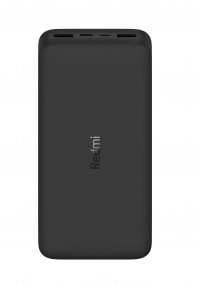 купить Портативное зарядное устройство, Xiaomi, Redmi Power Bank 20000mAh (18W Fast Charge) VXN4304GL, USB-A x 2,3.6 А,Напряжение аккумулятора74 Вт?ч,Черный в Алматы фото 2