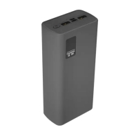 купить Зарядное устройство Power bank Olmio QR-30 30000mAh QuickCharge 3.0 серый 46676 в Алматы фото 2
