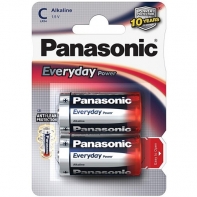 Купить Батарейка щелочная PANASONIC Every Day Power C/2B /  Алматы