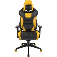 купить Игровое кресло GAMDIAS ACHILLES M1A L BY <Yellow, спинка:86см, наклон: 150, нагрузка: до 200кг> в Алматы фото 1