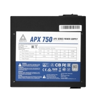 купить Блок питания Montech  750W, APX 750W, Non Modular, ATX, 80+ WHITE, КПД 90%, Fan 120mm, Черный в Алматы фото 3