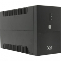 купить Источник бесперебойного питания 3Cott-2200-CNL, Connect line, Smart, AVR, 2200VA/1320W, 12V/9Ah*2, Schuko*4 + IEC C13*2, USB, RJ11/RJ45, LED в Алматы фото 1