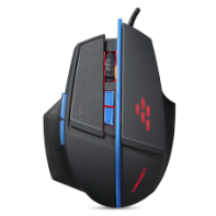 купить Мышь CROWN Gaming CMG-02 Black-Blue  в Алматы фото 1