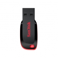 купить Флешка SanDisk Cruzer Blade SDCZ50-064G-B35 64 Гб black-red в Алматы фото 3