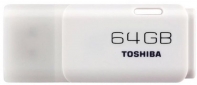 купить USB-ФЛЕШ-НАКОПИТЕЛЬ 64Gb TOSHIBA U202 USB 2.0 THN-U202W0640E4 WHITE  в Алматы фото 2
