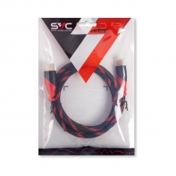 купить Интерфейсный кабель HDMI-HDMI SVC HR0150RD-P, 30В, Красный, Пол. пакет, 1.5 м в Алматы фото 2