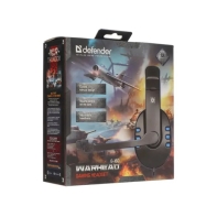 купить Наушники с микрофоном Defender Warhead G-160 черный + синий в Алматы фото 4