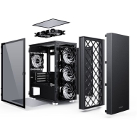 купить Компьютерный корпус PCCooler PLATINUM LM300G ARGB M-ATX/ITX USB3.0, 2xUSB2.0 Grey в Алматы фото 2