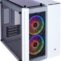 купить Компьютерный корпус Corsair Crystal Series 280X RGB Micro-ATX-Mini-ITX, Белый CC-9011137-WW в Алматы фото 1