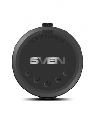купить SVEN PS-210, black (12W, Водонепроницаемый (IPx6), TWS, FM, USB, microSD, 1500mA*h) /  в Алматы фото 3