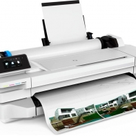 купить Плоттер HP 5ZY58A DesignJet T130 24-in Printer, A1, 1200x1200 dpi, 256 Мб, USB 2.0 + Ethernet+WiFi в Алматы фото 1