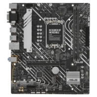 купить Сист.плата ASUS PRIME H610M-A D4-CSM, Z610, 1700, 2xDIMM DDR4, PCI-E x16, PCI-Ex1, 2xM.2, SATA, D-SUB, DP, HDMI, BOX в Алматы фото 1