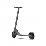 купить Электросамокат, Ninebot, KickScooter E22, 22 км пути, Двойная система торможения, Складной дизайн, 300 Вт, Скорость до 20 км/ч, 13.2 кг, Максимальная нагрузка 100 кг, Угол подъема 15%, Темно-серый в Алматы фото 1