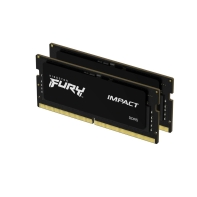 купить SO-DIMM 32GB DDR5 PC38400/4800MHz Kingston Fury Impact, 2x16GB Kit, CL38-38-38, 1.1V, BOX KF548S38IBK2-32 в Алматы фото 1