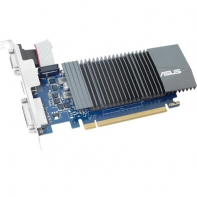 купить Видеокарта Asus/GeForce/GT710/1 Gb/64 bit/DDR 5/PCI-E в Алматы фото 1
