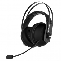 купить Гарнитура ASUS TUF Gaming H7 Core Gun Metal, 32 Ом, 50 ~ 10000 Hz, 3.5 mm, 90YH021G-B1UA00 в Алматы фото 1