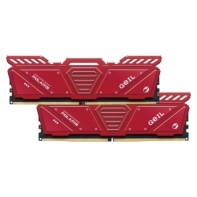 купить Оперативная память 32GB Kit (2x16GB) GEIL Polaris 5200Mhz DDR5 PC5-41600 GOR532GB5200C34ADC Red в Алматы фото 2