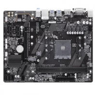 купить Материнская плата GIGABYTE GA-A320M-H AM4  PCI-E DVI+HDMI GbLAN SATA RAID MicroATX 2DDR4 в Алматы фото 1