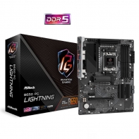 Купить Материнская плата ASRock B650 PG LIGHTNING AM5 4xDDR5 4xSATA3 3xM.2 HDMI ATX Алматы