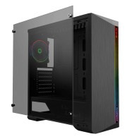 купить Корпус ПК без БП GameMax Shine G517 <ATX, 1x120mm RGB, USB 2.0х2, USB3.0х1, HD Audio, 458х206х456mm> в Алматы фото 2