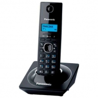 купить Радиотелефон PANASONIC KX-TG1711 (CAB) Черный. АОН, Caller ID (журнал на 50 вызовов), Русскоязычное меню, 12 мелодий звонка.                                                                                                                               в Алматы фото 1