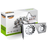 купить Видеокарта Inno3D GeForce RTX4060 TWIN X2 OC WHITE, 8G GDDR6 HDMI 3xDP N40602-08D6X-173051W в Алматы фото 3