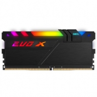 купить Оперативная память  8GB Kit (2x4GB) GEIL DDR4 PC4-24000 3000MHz EVO X II Black с RGB подсветкой 16-18-18-36 GEXSB48GB3000C16ADC Retail Pack в Алматы фото 1
