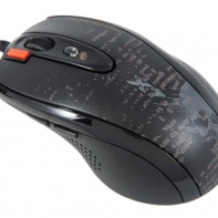купить Мышь игровая A4tech X7 F5 BLACK Оптическая USB 3000 dpi в Алматы фото 1