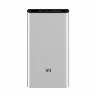 купить Портативное зарядное устройство, Xiaomi, Mi Power Bank 10000mAh 3 (2019 Type-C)(PLM12ZM) VXN4251CN,Fast charge (18W), Выход USB: 1*1.5A, Индикатор заряда батареи, Кабель Micro USB в комплекте, Серебристый в Алматы фото 1