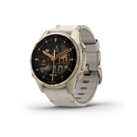 купить Часы с навигаторомGarmin fenix 8 43mm, AMOLED, сапфир, светлая кожа, 010-02903-40 в Алматы фото 1