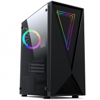купить Корпус Wintek Space JX188-5 TG, ITX/ATX, USB 1*3.0/2*2.0, HD-Audio Mic, 0,5mm, 1*ARGB fan controller в Алматы фото 2