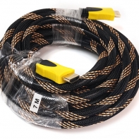 купить Видeo кабель PowerPlant HDMI - HDMI, 7m, позолоченные коннекторы, 1.3V, Nylon в Алматы фото 1