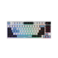 Купить Клавиатура беспроводная механическая FORGE GK600 TKL W&nbsp;SKY&nbsp;RU /2.4 GHz/BT/USB 2.0/RGB/83 кн. Алматы