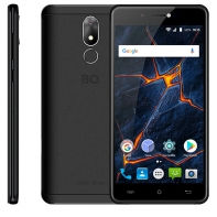 купить Смартфон BQ 5209L Strike LTE, Black 5.2*/1280х720HD/MTK6737,4ядра/1+8Gb/13+8MP/2600 мАч/4G.LTE /  в Алматы фото 1