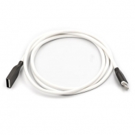 купить Кабель PowerPlant USB - Type-C, 1м, силикон, белый в Алматы фото 1