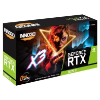 купить Видеокарта Inno3D GeForce RTX3070 Ti X3, 8G GDDR6X 256-bit HDMI 3xDP N307T3-086X-1810VA44 в Алматы фото 3