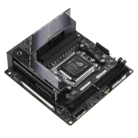 купить Материнская плата ASUS ROG STRIX X670E-I GAMING WIFI AM5 2xDDR5 2xSATA RAID 2xM.2 HDMI Type-C mATX в Алматы фото 4