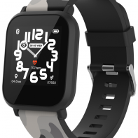 купить Canyon Teenager smart watch, 1.3 inches IPS full touch screen, blue plastic body, IP68 waterproof, BT5.0, multi-sport mode, built-in kids game, compatibility with iOS and android, 155mAh battery, Host: D42x W36x T9.9mm, Strap: 240x22mm, 33g в Алматы фото 1
