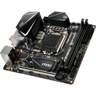 купить Материнская плата MSI MPG Z390I GAMING EDGE AC LGA1151 iZ390 2xDDR4 4xSATA3 RAID 2xM.2 HDMI DP mATX в Алматы фото 2