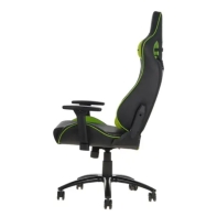 купить Игровое кресло Sharkoon Elbrus 2 Black/Green <Синтетическая кожа, Газлифт 4, подлокотник 3D> в Алматы фото 2