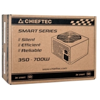 купить Блок питания CHIEFTEC RETAIL Smart GPS-650A8,12cm fan,a/PFC,24+4+4,2xPeripheral,1xFDD,6xSATA,2xPCIe в Алматы фото 4