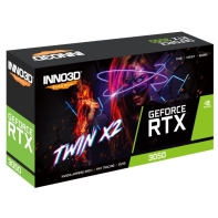 купить Видеокарта Inno3D GeForce RTX3050 TWIN X2, 8G N30502-08D6-1711VA41 в Алматы фото 3