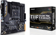 Купить Материнская плата ASUS TUF B450M-PRO GAMING AMD B450 AM4 4xDDR4 (2666MHz) 6xSATA3, 2xM.2 Socket 3, 2xPCI-E16x, 1xPCI-E1x, 1xDVI-D, 1xHDMI 1xLAN (RJ45) port(s) 1xUSB3.1 Gen 2 Type-A, 3xUSB3.1 2xUSB2.0  Aura Sync RGB LED mATX                            Алматы