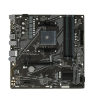 Купить Матплата Gigabyte B550M K, AM4, mATX, 4DDR-4, 1xPCI-Ex16, 4SATA, 2xM.2, HDMI, DP, 12USB в Алматы