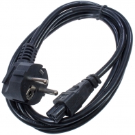 купить Кабель питания для ноутбуков Cablexpert PC-186-ML12, 1.8м, Schuko- C5, 10А, пакет в Алматы фото 1