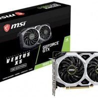купить Видеокарта MSI GeForce GTX1660Ti, 6GB GDDR6 192-bit 1xHDMI 3xDP GTX 1660 Ti VENTUS XS 6G OC в Алматы фото 1