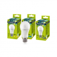 купить Эл. лампа светодиодная, Ergolux, LED-A60-17W-E27-3K, Мощность 17Вт, Тип колбы A60, Цвет. температура 3000К, Цоколь E27, Тёплый в Алматы